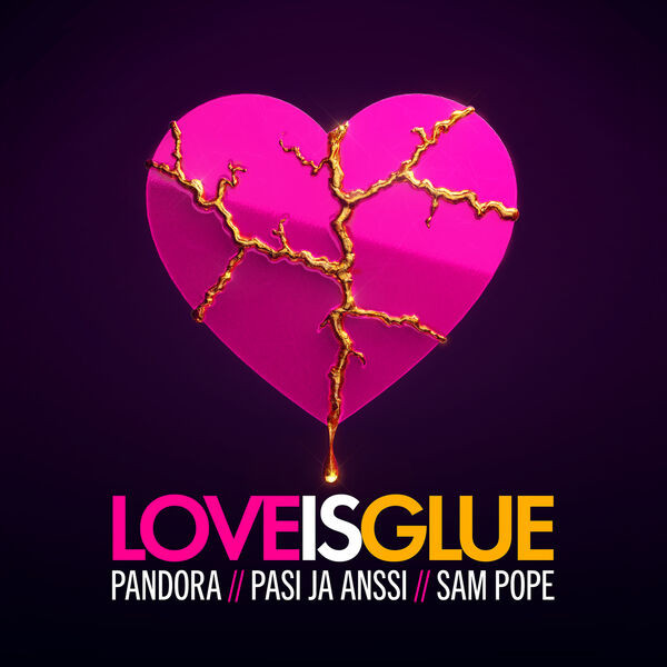 Cover PASI & ANSSI - LOVE IS GLUE